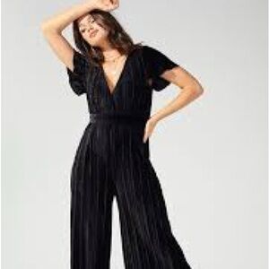 Free People Lex Velvet Jumpsuit Size XS